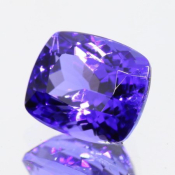 ok. 5,76ct/szt. -AAA FIOLETOWONIEBIESKI TANZANIT NAT.- 11,12x9,18/7,07mm antyk
