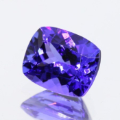 ok. 3,39ct/szt. -AAA FIOLETOWONIEBIESKI TANZANIT NAT.- 9,82x7,98/5,60mm antyk