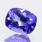 ok. 1,42ct/szt. -AAA FIOLETOWONIEBIESKI TANZANIT NAT.- 7,92x6,02/4,11mm antyk