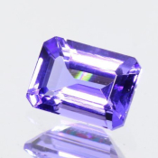 ok. 1,05ct/szt. -AAA FIOLETOWONIEBIESKI TANZANIT NAT.- 6,94x5,04/3,29mm ośmiokąt