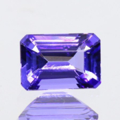 ok. 0,95ct/szt. -AAA FIOLETOWONIEBIESKI TANZANIT NAT.- 7,06x4,90/3,19mm ośmiokąt