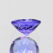 ok. 0,75ct/szt. -AAA FIOLETOWONIEBIESKI TANZANIT NAT.- 5,87x5,81/3,29mm okrągły