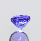 ok. 0,635ct/szt. -AAA FIOLETOWONIEBIESKI TANZANIT NAT.- 5,08x5,09/3,53mm okrągły