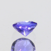 ok. 0,49ct/szt. -AAA FIOLETOWONIEBIESKI TANZANIT NAT.- 5,00x4,93/2,96mm okrągły