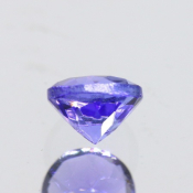 ok. 0,595ct/szt. -AAA FIOLETOWONIEBIESKI TANZANIT NAT.- 4,99x5,03/3,41mm okrągły