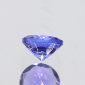 ok. 0,5ct/szt. -AAA FIOLETOWONIEBIESKI TANZANIT NAT.- 4,93x4,93/2,97mm okrągły