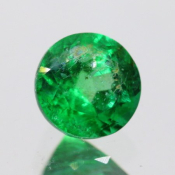 ok. 1,12ct/szt. -TOP GREEN SZMARAGD NAT.- d6,39x6,33/4,78mm okrągły