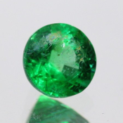 ok. 1,12ct/szt. -TOP GREEN SZMARAGD NAT.- d6,39x6,33/4,78mm okrągły