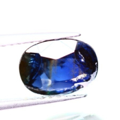 ok. 1,605ct/szt. -NIEZWYKŁY SZAFIR NAT.- 8,14x6,05/3,23mm owal