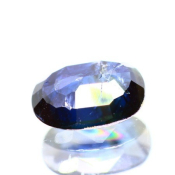 ok. 1,605ct/szt. -NIEZWYKŁY SZAFIR NAT.- 8,14x6,05/3,23mm owal