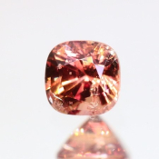 ok. 0,475ct/szt. -TYP PADPARADŹA SPINEL NAT.- 4,18x4,16/3,46mm antyk